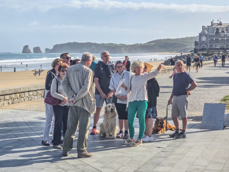 Visite commentée Quartier-Plage -Hendaye Tourisme