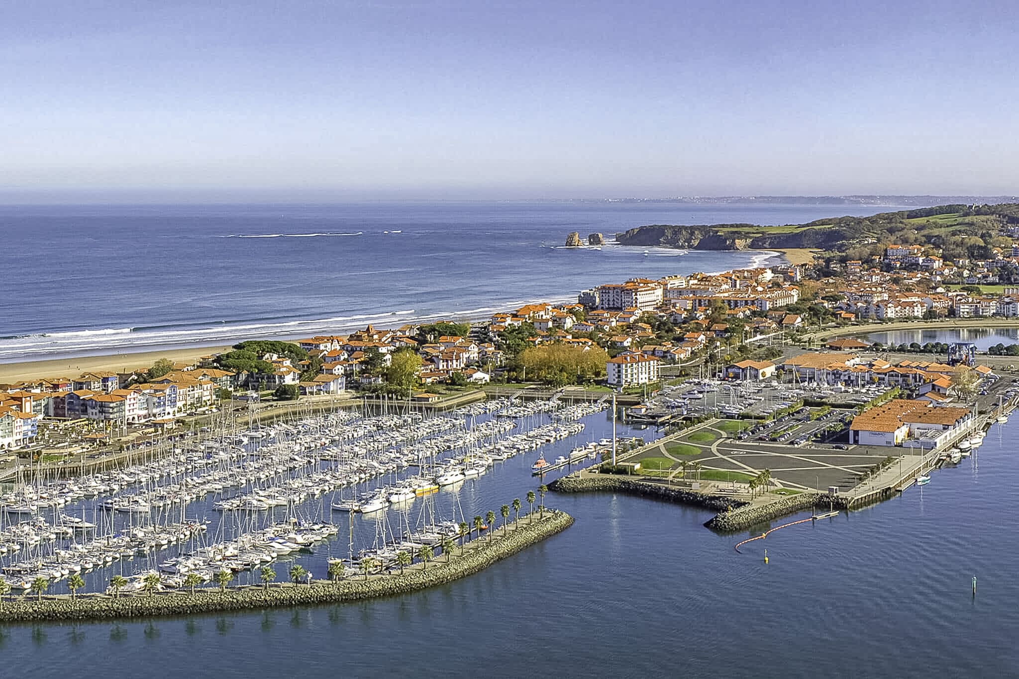 Vue aérienne - Hendaye Tourisme