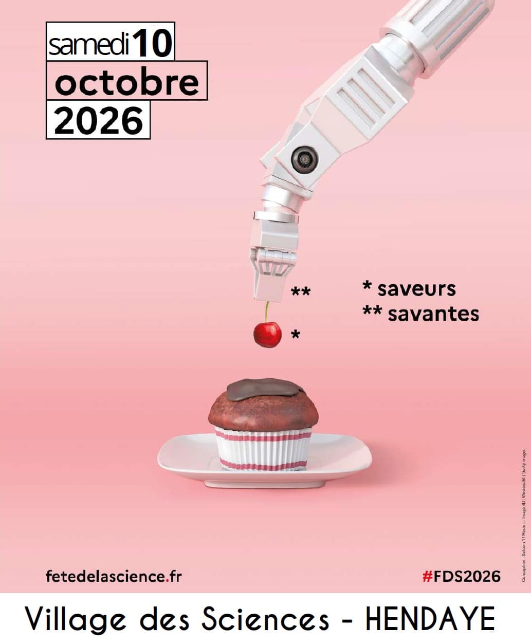 Affiche Fête de la Science 2026 - Hendaye Tourisme