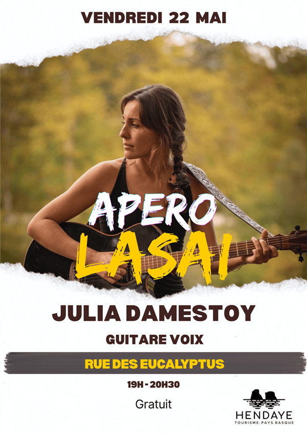 Apéro Lasai avec Julia Damestoy