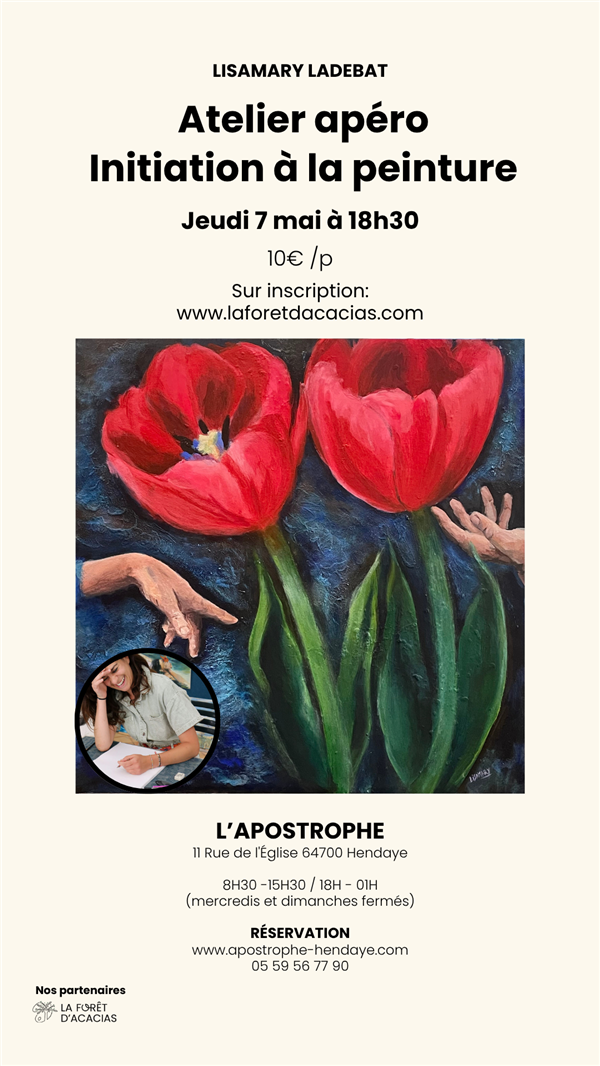 Atelier apéro - Initiation à la peinture