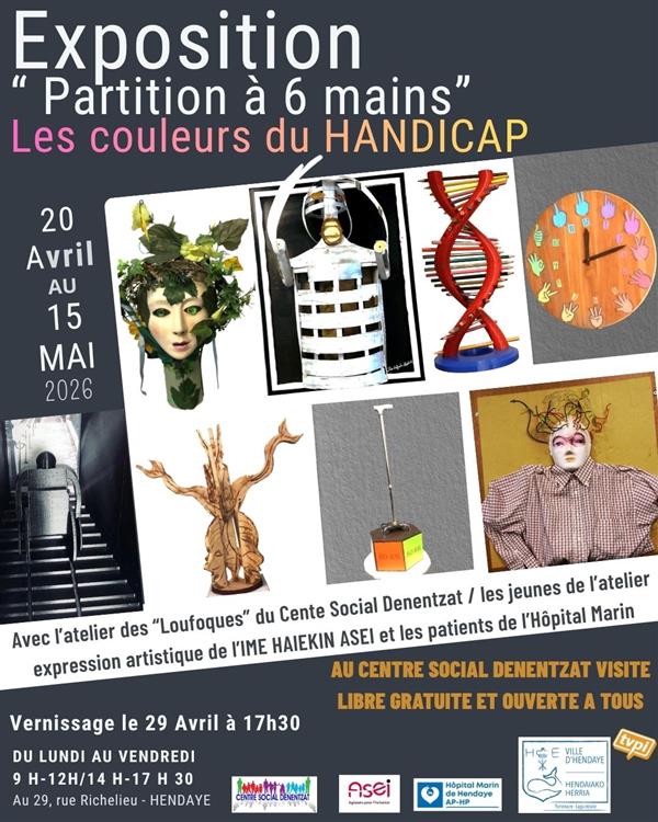 Exposition « Partition à 6 mains »