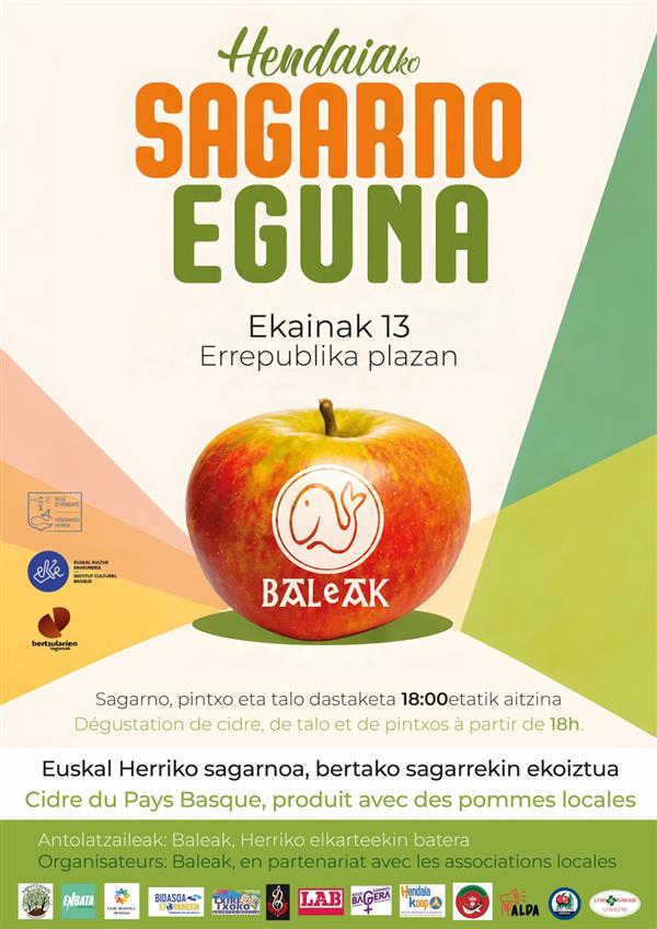 Sagarno Eguna - Journée du Cidre Sagarno Eguna - Journée du Cidre