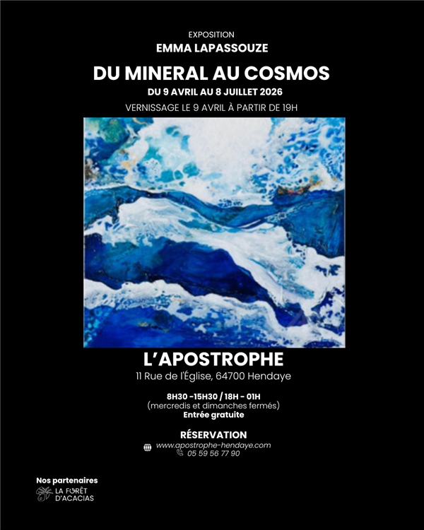 Exposition de peinture - Du minéral au cosmos
