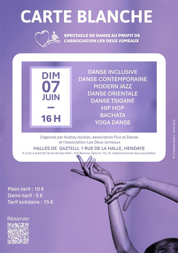 Spectacle de danse - Carte Blanche Spectacle de danse - Carte Blanche