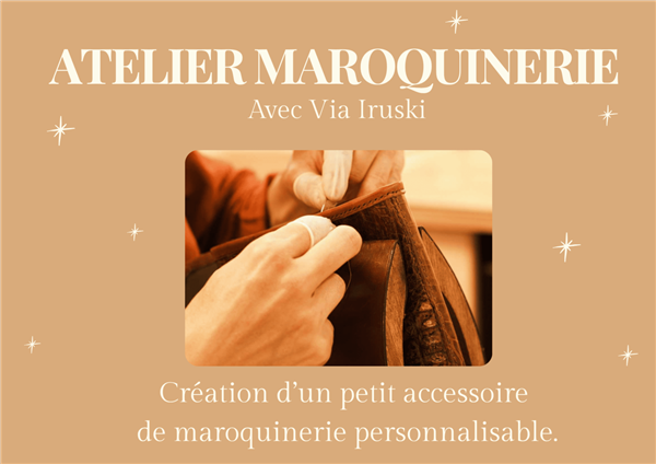 Journées Européennes des Métiers d'Art - Atelier avec Via Iruski