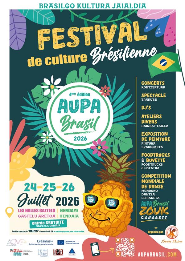 Festival de culture brésilienne Aupa Brasil Festival de culture brésilienne Aupa Brasil