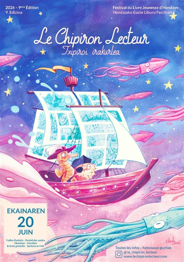 Festival du Livre Jeunesse - Le Chipiron Lecteur Festival du Livre Jeunesse - Le Chipiron Lecteur