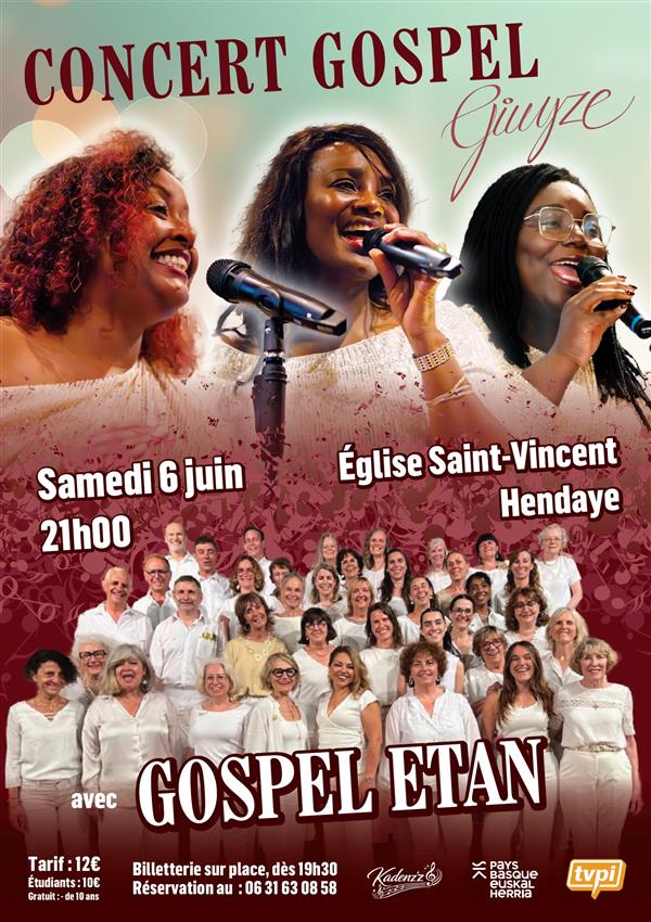 Concert avec Giwyze (gospel)