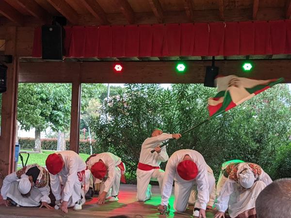 Spectacle de danses basques avec Akelarre