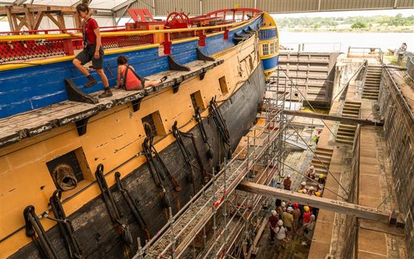 hermione-grand-carenage-port-de-bayonne-visite-guidee